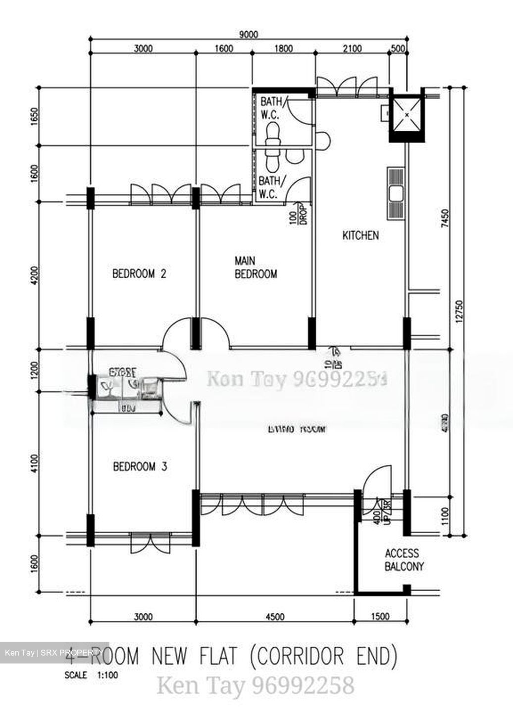 Blk 126 Yishun Street 11 (Yishun), HDB 4 Rooms #453591461